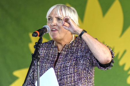 Bündnis 90/Die Grünen-Wahlkampfveranstaltung mit Claudia Roth in Nürnberg