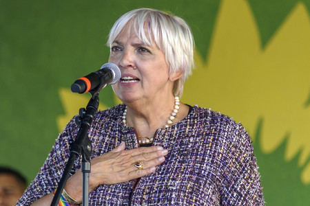 Bündnis 90/Die Grünen-Wahlkampfveranstaltung mit Claudia Roth in Nürnberg