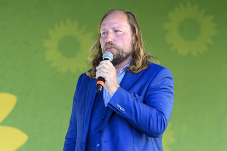 Bündnis 90/Die Grünen-Wahlkampfveranstaltung mit Claudia Roth in Nürnberg