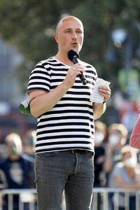 Bündnis 90/Die Grünen-Wahlkampfveranstaltung mit Robert Habeck in Köln