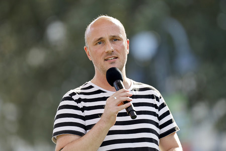 Bündnis 90/Die Grünen-Wahlkampfveranstaltung mit Robert Habeck in Köln