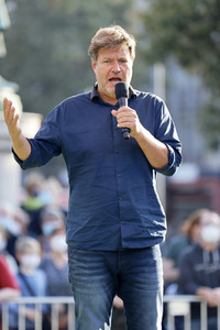 Bündnis 90/Die Grünen-Wahlkampfveranstaltung mit Robert Habeck in Köln