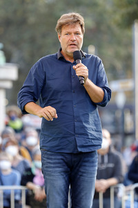 Bündnis 90/Die Grünen-Wahlkampfveranstaltung mit Robert Habeck in Köln