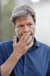 Bündnis 90/Die Grünen-Wahlkampfveranstaltung mit Robert Habeck in Köln