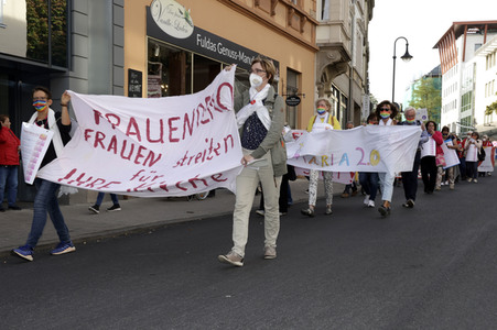 Protestdemo der Initiative 'Wir sind Kirche' in Fulda