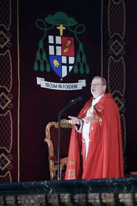 Schlussvesper mit Bonifatiussegen bei der Herbst-Vollversammlung der Deutschen Bischofskonferenz in Fulda