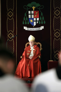 Schlussvesper mit Bonifatiussegen bei der Herbst-Vollversammlung der Deutschen Bischofskonferenz in Fulda