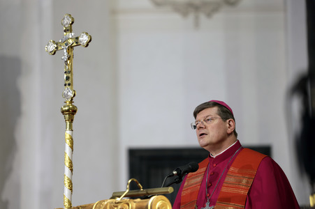 Schlussvesper mit Bonifatiussegen bei der Herbst-Vollversammlung der Deutschen Bischofskonferenz in Fulda