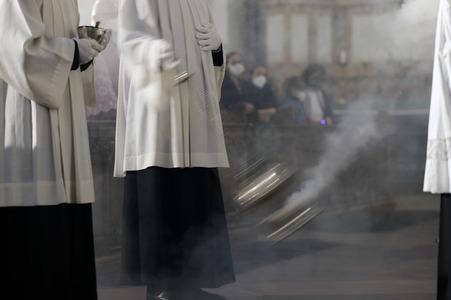 Schlussvesper mit Bonifatiussegen bei der Herbst-Vollversammlung der Deutschen Bischofskonferenz in Fulda