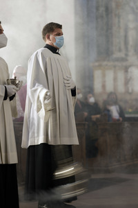 Schlussvesper mit Bonifatiussegen bei der Herbst-Vollversammlung der Deutschen Bischofskonferenz in Fulda