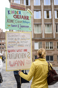 Corona-Impfaktion mit Markus Söder in Nürnberg