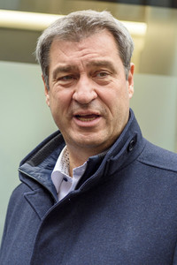 Corona-Impfaktion mit Markus Söder in Nürnberg