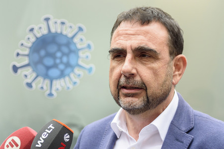 Corona-Impfaktion mit Markus Söder in Nürnberg