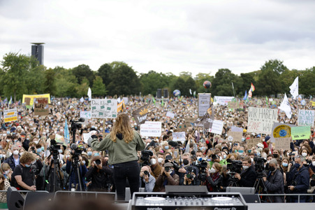 Globaler Klimastreik in Berlin