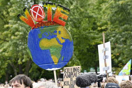 Globaler Klimastreik in Berlin