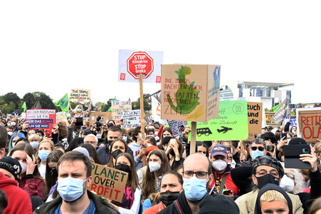 Globaler Klimastreik in Berlin