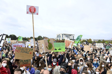 Globaler Klimastreik in Berlin