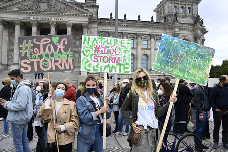 Globaler Klimastreik in Berlin