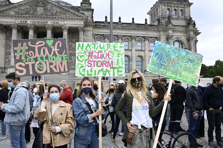Globaler Klimastreik in Berlin