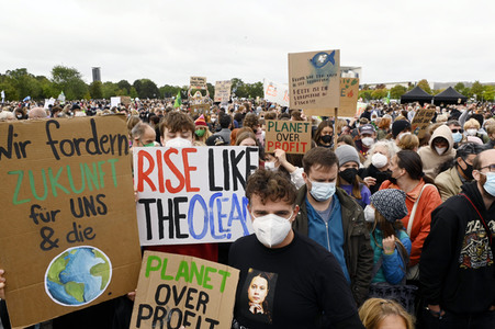 Globaler Klimastreik in Berlin