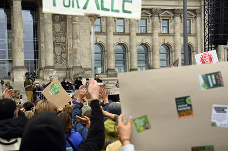 Globaler Klimastreik in Berlin