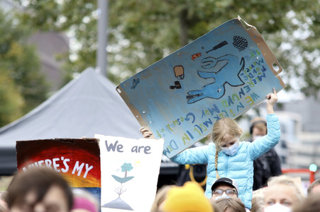 Globaler Klimastreik in Hamburg