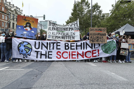 Globaler Klimastreik in Hamburg