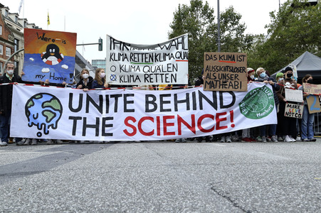 Globaler Klimastreik in Hamburg