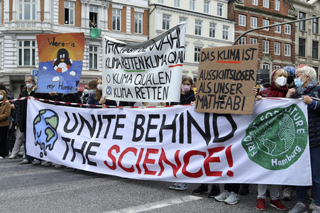 Globaler Klimastreik in Hamburg