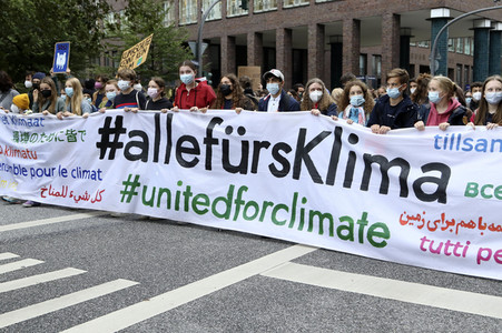 Globaler Klimastreik in Hamburg