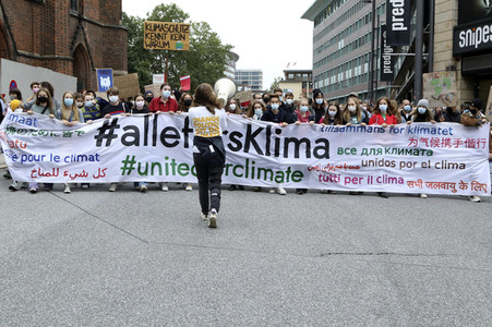 Globaler Klimastreik in Hamburg