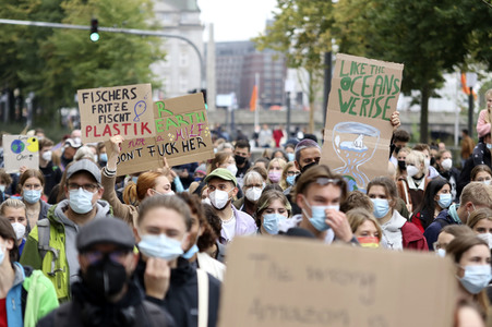 Globaler Klimastreik in Hamburg