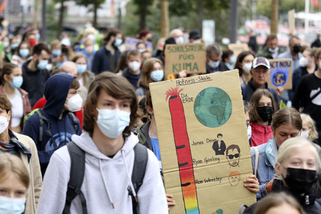 Globaler Klimastreik in Hamburg