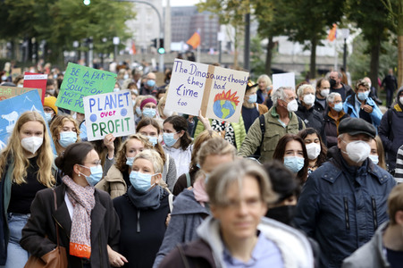 Globaler Klimastreik in Hamburg