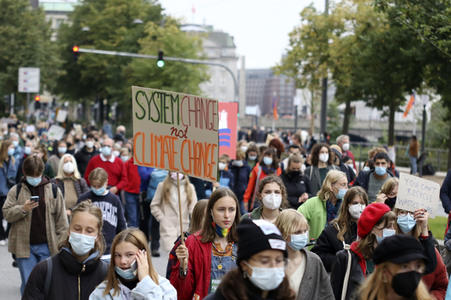 Globaler Klimastreik in Hamburg
