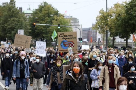 Globaler Klimastreik in Hamburg