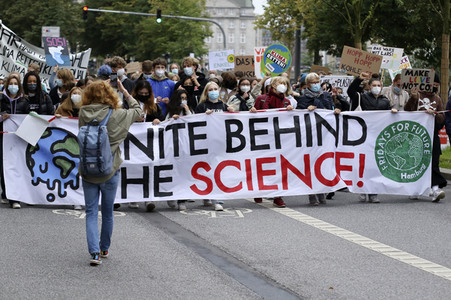 Globaler Klimastreik in Hamburg