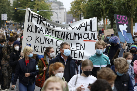 Globaler Klimastreik in Hamburg