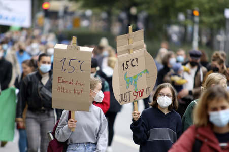 Globaler Klimastreik in Hamburg