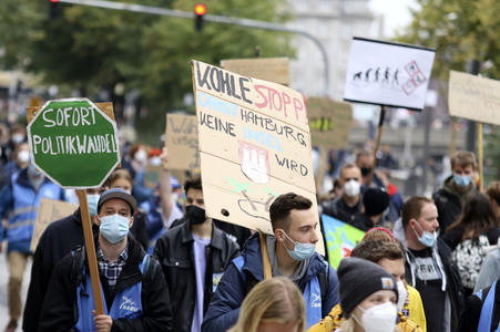 Globaler Klimastreik in Hamburg