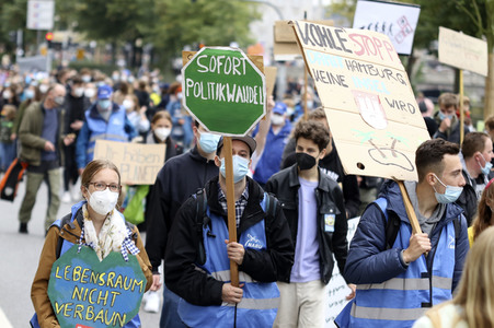 Globaler Klimastreik in Hamburg