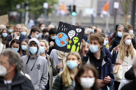 Globaler Klimastreik in Hamburg