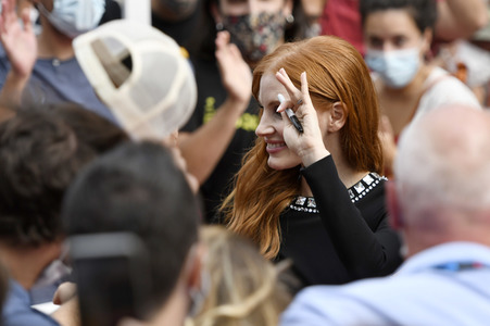 Filmpremiere 'The Eyes of Tammy Faye', San Sebastian International Film Festival 2021