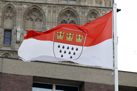 Symbolfoto Kölner Flagge