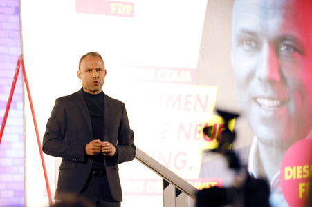 FDP-Wahlkampfveranstaltung mit Christian Lindner in Berlin