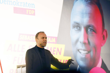 FDP-Wahlkampfveranstaltung mit Christian Lindner in Berlin
