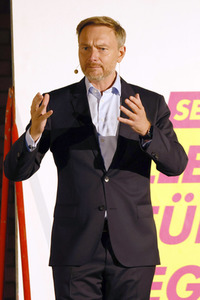 FDP-Wahlkampfveranstaltung mit Christian Lindner in Berlin