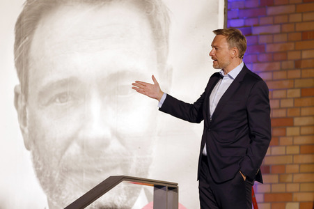FDP-Wahlkampfveranstaltung mit Christian Lindner in Berlin