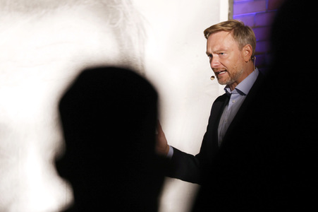 FDP-Wahlkampfveranstaltung mit Christian Lindner in Berlin