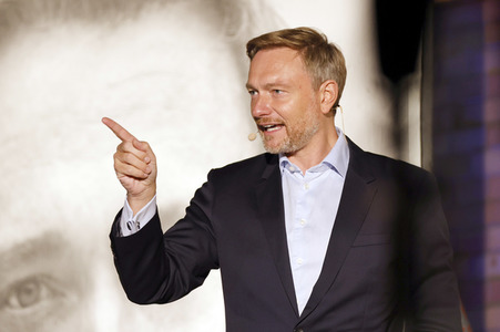 FDP-Wahlkampfveranstaltung mit Christian Lindner in Berlin